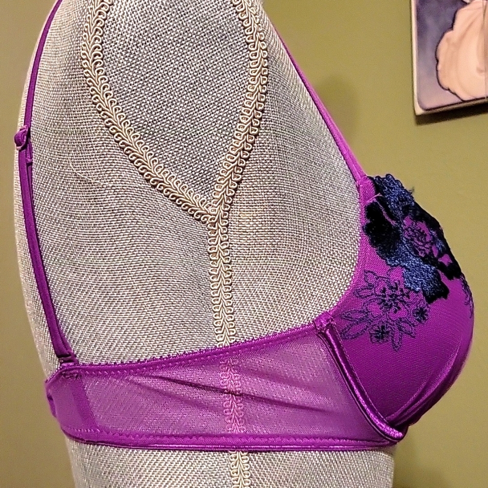 Victoria's Secret embroidered push up bra - Picture 3 of 9